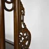 Asiatische Garderobe aus geschnitztem Holz mit Drachen, 1940er