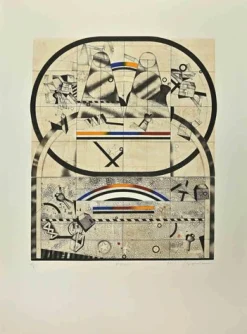 Assadour Nasser Assar, OttofMT, 42/50, 1999, Radierung
