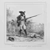 Auguste Raffet, Schlacht zwischen Österreichern und Franzosen, Lithographie, 1870er
