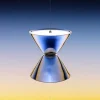 Aureole Stehlampe aus Messing & pulverbeschichtetem Stahl von Moss Objects