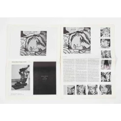 Ausstellungsplakat von Roy Lichtenstein für Leo Castelli Gallery, 1975