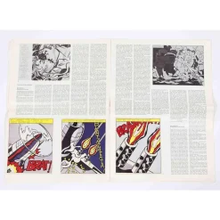 Ausstellungsplakat von Roy Lichtenstein für Leo Castelli Gallery, 1975