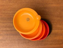 Ausziehbare Mid-Century Space Age Schalen von Emsa, 1960er, 2er Set