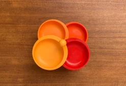 Ausziehbare Mid-Century Space Age Schalen von Emsa, 1960er, 2er Set