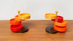 Ausziehbare Mid-Century Space Age Schalen von Emsa, 1960er, 2er Set