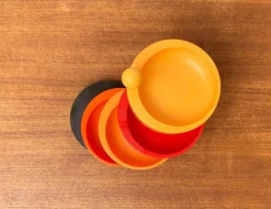 Ausziehbare Mid-Century Space Age Schalen von Emsa, 1960er, 2er Set