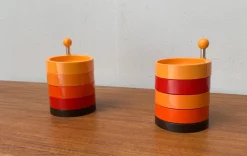 Ausziehbare Mid-Century Space Age Schalen von Emsa, 1960er, 2er Set