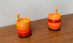 Ausziehbare Mid-Century Space Age Schalen von Emsa, 1960er, 2er Set