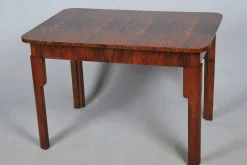 Ausziehbarer Art Deco Esstisch aus Buche & Fichtenholz, 1930er