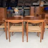 Ausziehbarer dänischer Mid-Century Esstisch aus Teak von Henry Walter Klein für Bramin