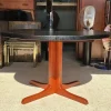 Ausziehbarer dänischer Vintage Esstisch aus Teak, 1960er