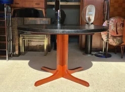 Ausziehbarer dänischer Vintage Esstisch aus Teak, 1960er