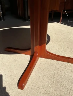 Ausziehbarer dänischer Vintage Esstisch aus Teak, 1960er