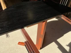 Ausziehbarer dänischer Vintage Esstisch aus Teak, 1960er