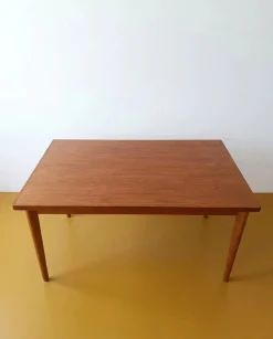 Ausziehbarer dänischer Vintage Tisch aus Teak von BRDR Furbo, 1960er