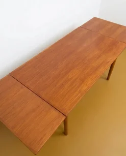 Ausziehbarer dänischer Vintage Tisch aus Teak von BRDR Furbo, 1960er