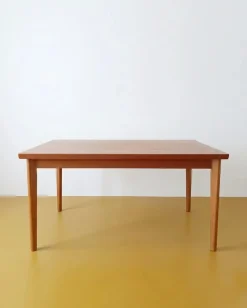 Ausziehbarer dänischer Vintage Tisch aus Teak von BRDR Furbo, 1960er