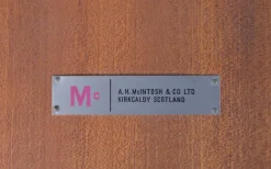 Ausziehbarer Mid-Century Moderner länglicher Esstisch aus Teak von McIntosh, 1960er