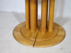 Ausziehbarer Mid-Century Modern Esstisch aus Erlenholz von Rainer Daumiller, 1970er