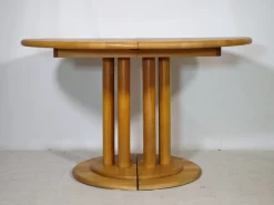 Ausziehbarer Mid-Century Modern Esstisch aus Erlenholz von Rainer Daumiller, 1970er