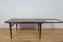 Ausziehbarer Mid-Century Modern Teak Esstisch von Johannes Andersen für Uldum Møbelfabrik, Denmark, 1960er