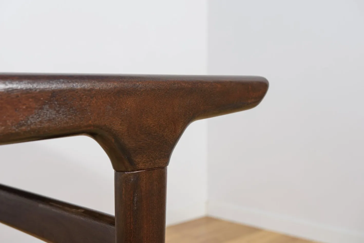 Ausziehbarer Mid-Century Modern Teak Esstisch von Johannes Andersen für Uldum Møbelfabrik, Denmark, 1960er