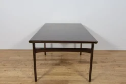Ausziehbarer Mid-Century Modern Teak Esstisch von Johannes Andersen für Uldum Møbelfabrik, Denmark, 1960er