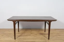 Ausziehbarer Mid-Century Modern Teak Esstisch von Johannes Andersen für Uldum Møbelfabrik, Denmark, 1960er