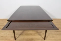 Ausziehbarer Mid-Century Modern Teak Esstisch von Johannes Andersen für Uldum Møbelfabrik, Denmark, 1960er