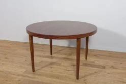 Ausziehbarer Mid-Century Palisander Esstisch von Feldballes Møbelfabrik, Denmark, 1960er