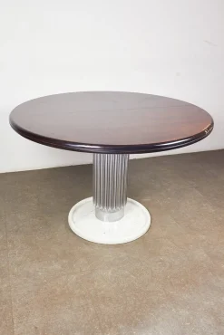 Ausziehbarer runder Tisch von Ludovico Acerbis, 1970er
