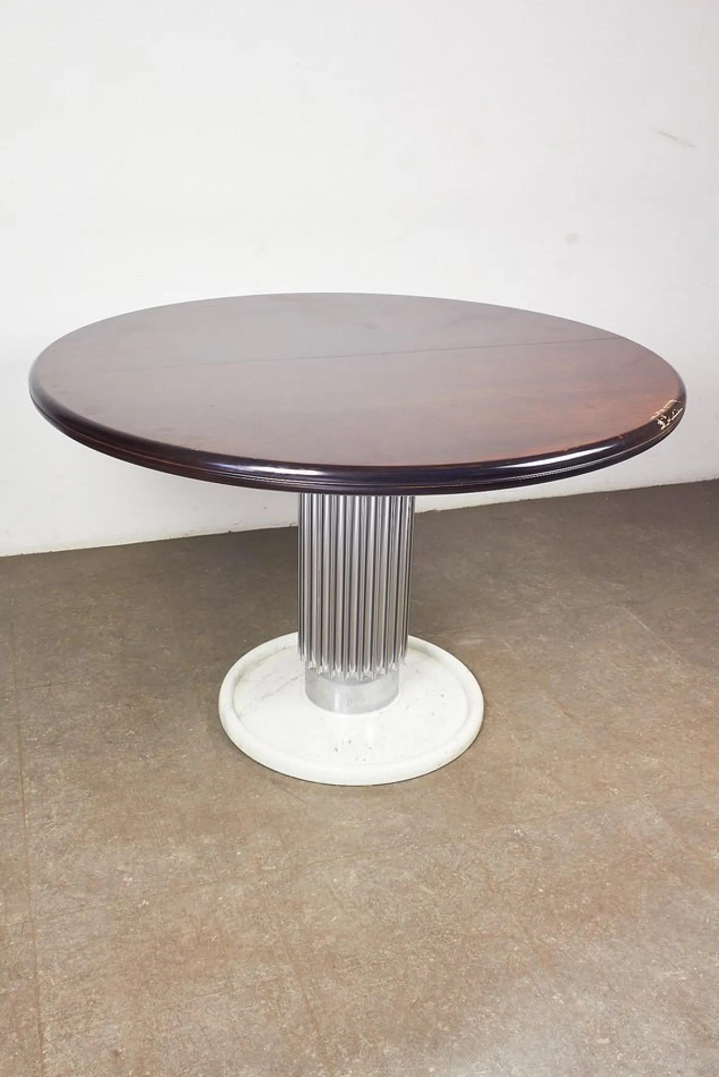 Ausziehbarer runder Tisch von Ludovico Acerbis, 1970er