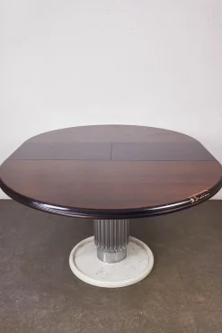 Ausziehbarer runder Tisch von Ludovico Acerbis, 1970er