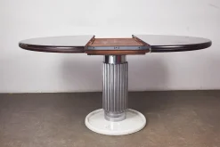 Ausziehbarer runder Tisch von Ludovico Acerbis, 1970er