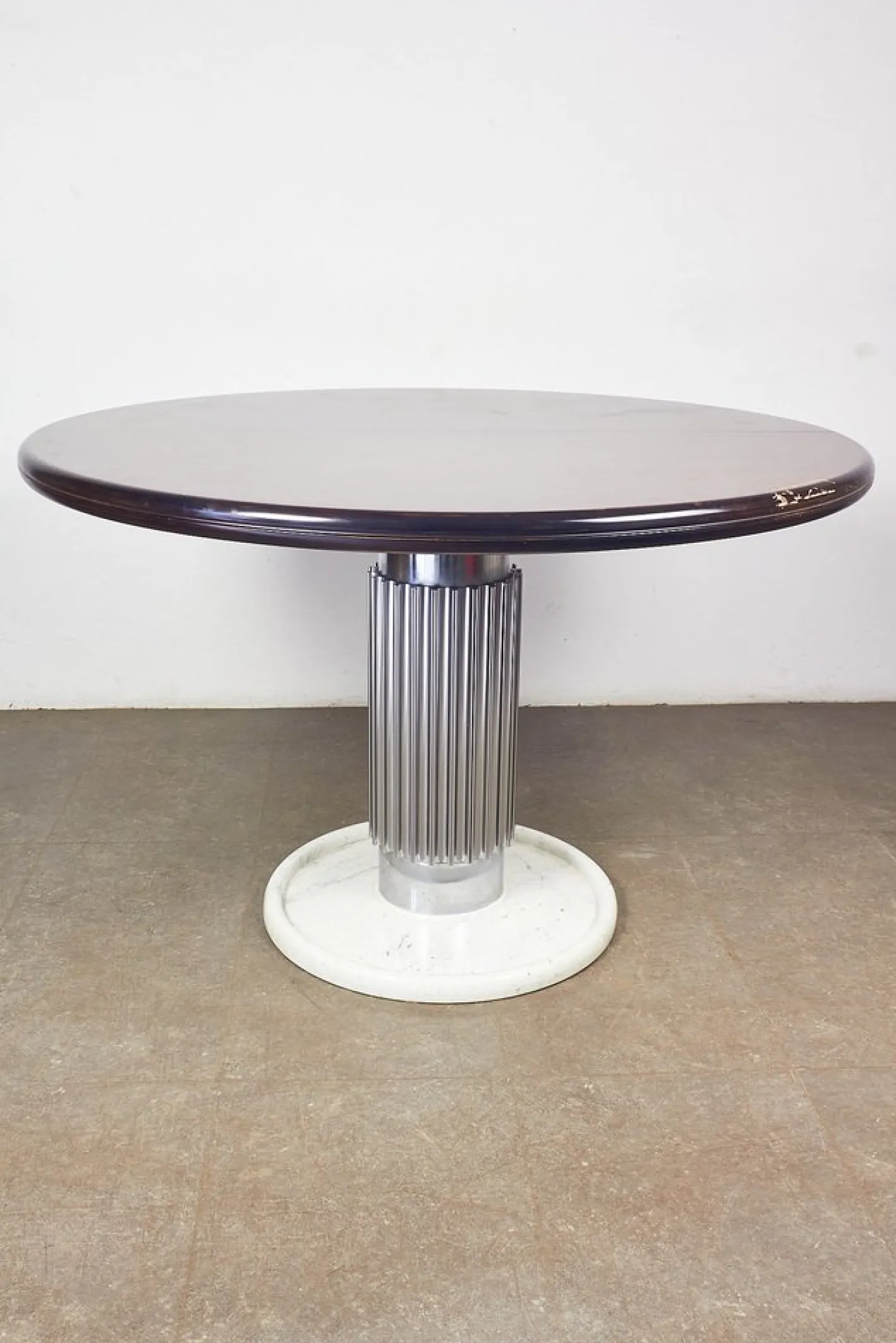 Ausziehbarer runder Tisch von Ludovico Acerbis, 1970er