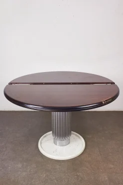 Ausziehbarer runder Tisch von Ludovico Acerbis, 1970er