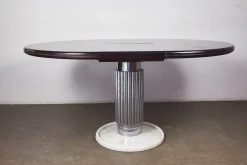 Ausziehbarer runder Tisch von Ludovico Acerbis, 1970er