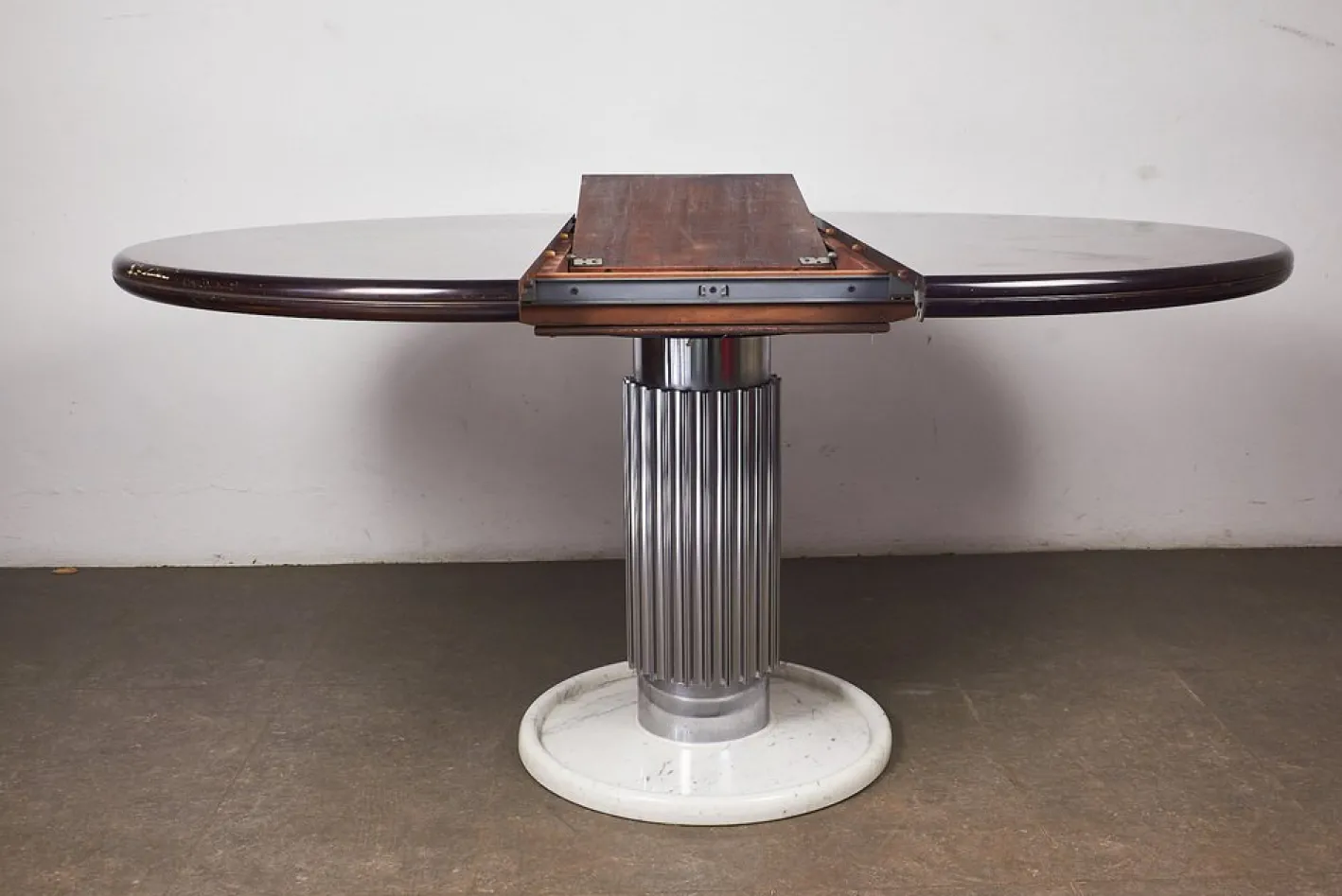 Ausziehbarer runder Tisch von Ludovico Acerbis, 1970er