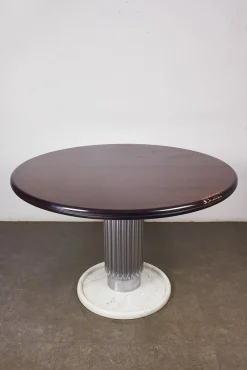 Ausziehbarer runder Tisch von Ludovico Acerbis, 1970er