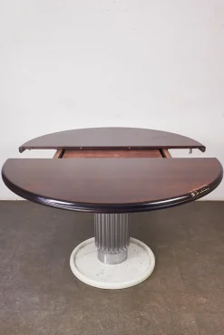 Ausziehbarer runder Tisch von Ludovico Acerbis, 1970er
