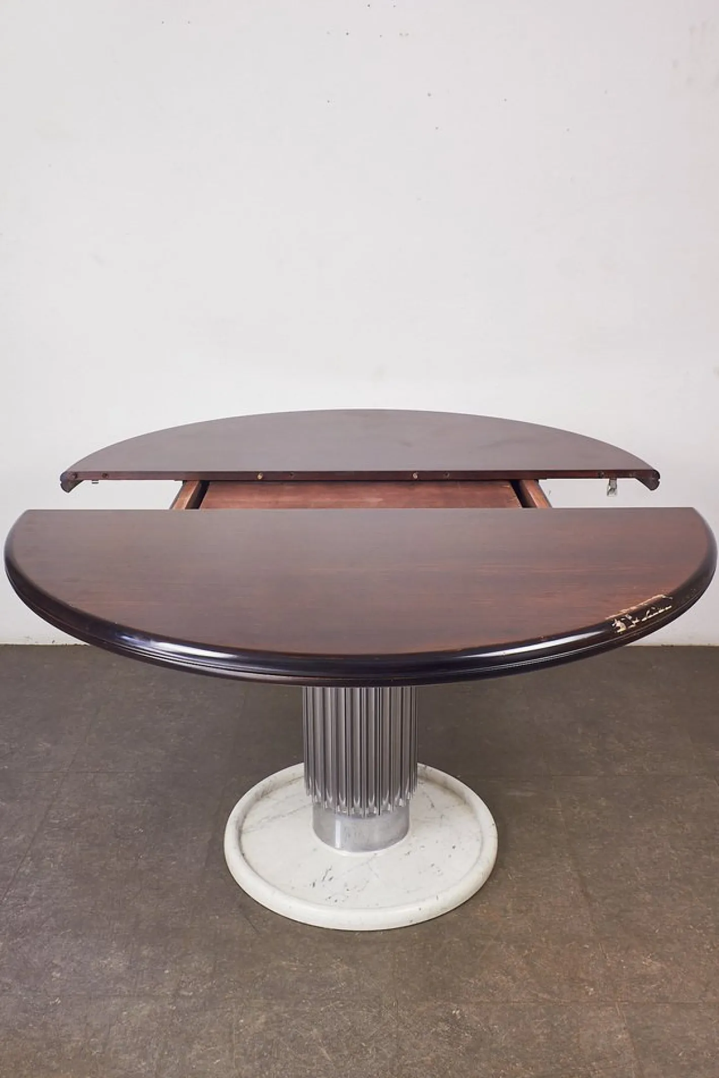 Ausziehbarer runder Tisch von Ludovico Acerbis, 1970er