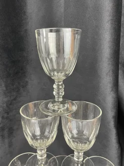 Baccarat Medicis Gläser, Ende 19. Jh., 6er Set