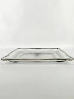 Baccarat Tablett aus Kristallglas in Sternform, 1850er