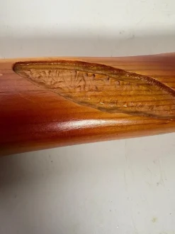 Baguette Messerblock aus Holz, Frankreich, 1970er