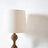 Balusterlampe aus Rattanhaut, 1970er