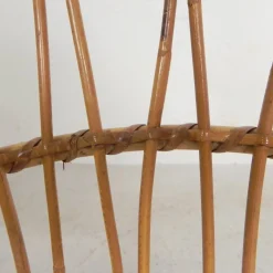 Bambus Kinderstühle aus Rattan von Rohe Noordwold,e 1950er, 2er Set