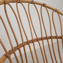 Bambus Kinderstühle aus Rattan von Rohe Noordwold,e 1950er, 2er Set