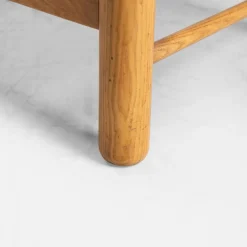 Bank aus Bast & Holz, 1960er