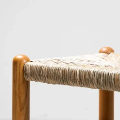 Bank aus Bast & Holz, 1960er