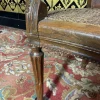 Bank aus Rohrgeflecht im Louis Xvi-Stil